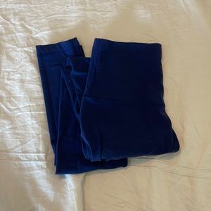 blue lululemon wunder under 6